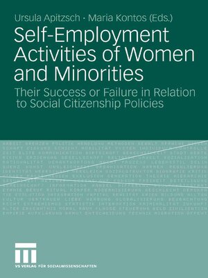 cover image of Self-Employment Activities of Women and Minorities